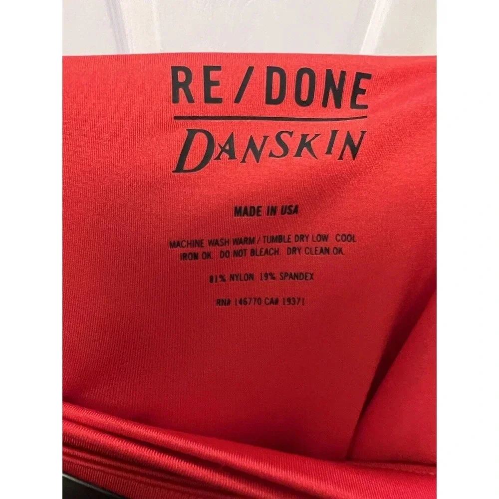 Re/Done‎ Size Small Wrap Skirt RED NEW